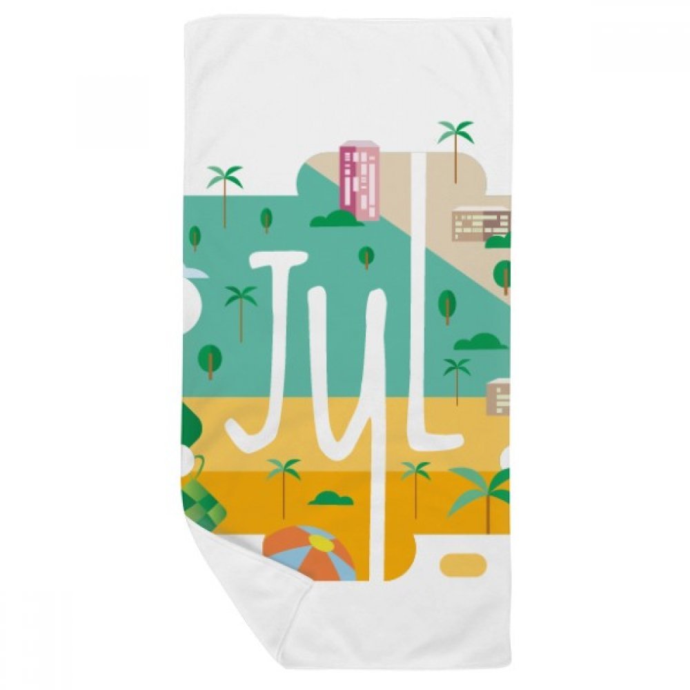 Serviette de bain 35x70cm pour le sport et la toilette quotidienne