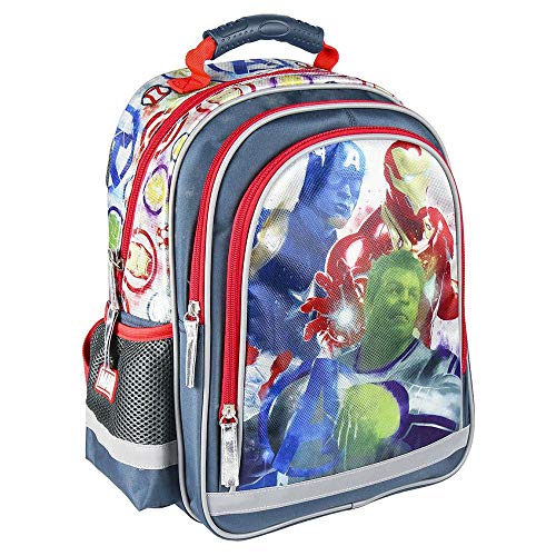 Cerdá: Mochila Escolar Avangers de 40 cm   Licencia Oficial Marvel Studios