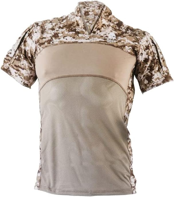 Spec Ops Tool Gear Foxtrot Men’s Tactical Work Shirt | Customizable Patch Areas, Breathable Mesh & Padded Shoulders