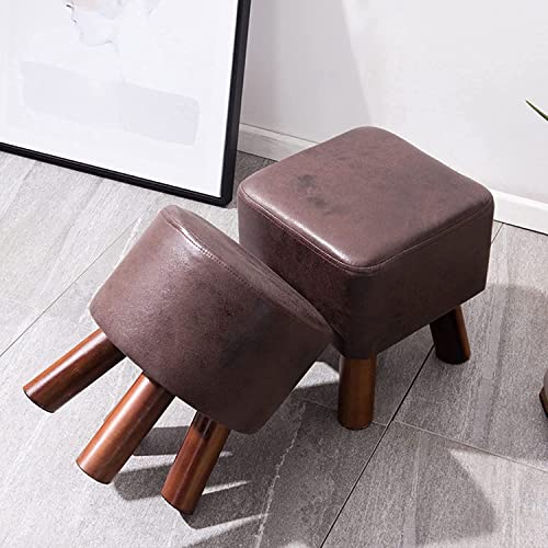 Tabourets bas en bois pour s'asseoir confortablement dans l'entrée - 4