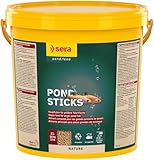 sera Pond Sticks 21 L 3,5 KG | alimento Principal para Peces Grandes del Estanque | Sticks flotantes, Que Mantienen su Forma Durante Mucho Tiempo, para, por Ejemplo, Kois y Carpas Doradas