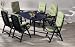 Produktbild Best 96236422 13-teilig Santiago und Festival Gartenmöbel-Set, blau, D.0664