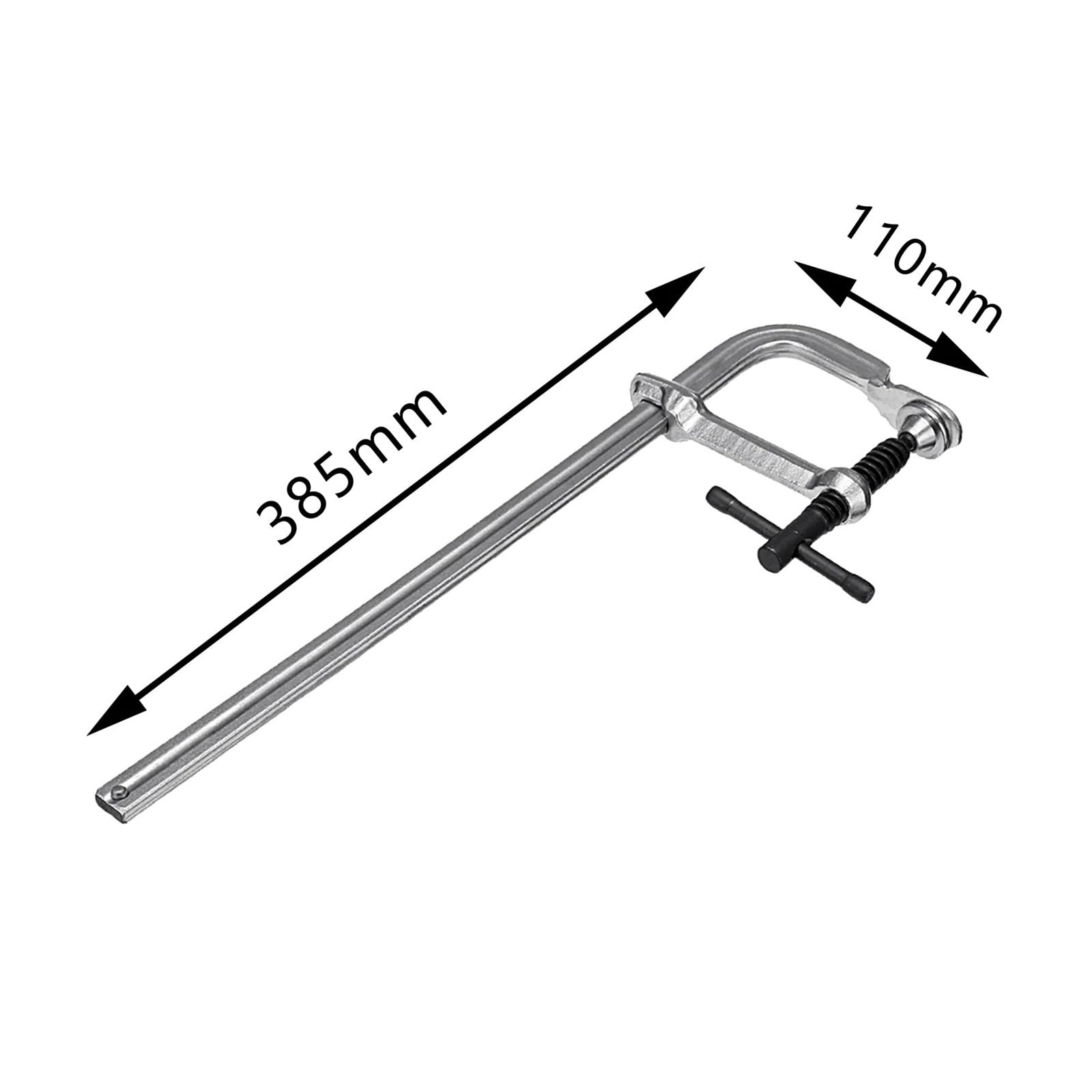 Sargento para Cajones Abrazaderas Tipo F de Acero con Alto Contenido de Carbono for carpintería, Material metálico Resistente, Abrazadera de Madera, Tipo F(200x90cm)