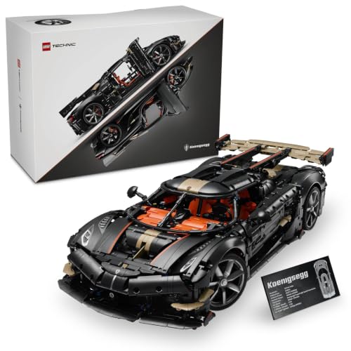 LEGO Technic Koenigsegg Sadair's Spear Hypercar 42232