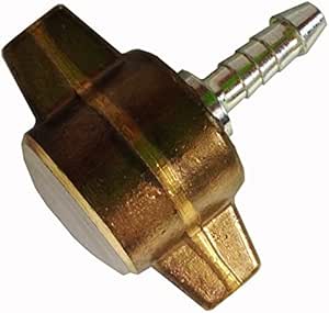 Raccord Gonflage M16 X 1,5 Pour Camion - Embout Tuyau 8mm - Laiton Nickelé