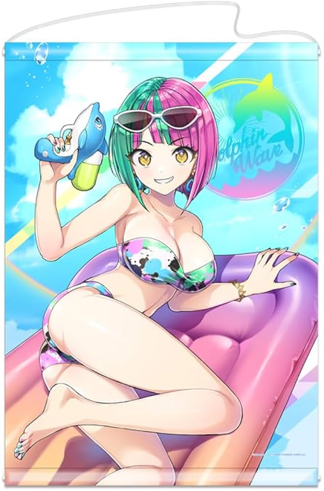 Amazon.co.jp: ドルフィンウェーブ B2タペストリー ヘリー・ルイス