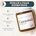 Bella Goose Salted Caramel Coffee Syrup (16oz) - Homemade Pure Cane Sugar Syrup for Lattes, Desserts, & Ice Cream - Clean Ingredient - No Artificial Flavors, Oils, Dyes, Preservatives - Syrups for Coffee Drinks