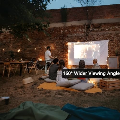 Pantalla de proyector plegable 120 pulgadas 4K miniatura 6