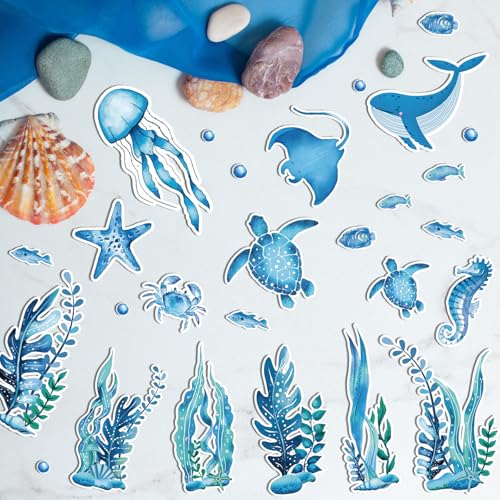 Imanes Decorativos Ocean Cruise Azul Animales Marinos miniatura 3