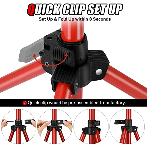 Gonex Baseball Batting Tee For Women & Men Travel Tee Ball Tripod For Baseball Practice Training Aid, Softball T-Ball Hitting Tee For Youth & Adult, Collapsible Portable, With Carrying Bag #TOP2