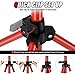 Gonex Baseball Tee Softball Tee Practice Hitting Batting Tripod Stand Rubber Tee Collapsible Portable with Carrying Bag