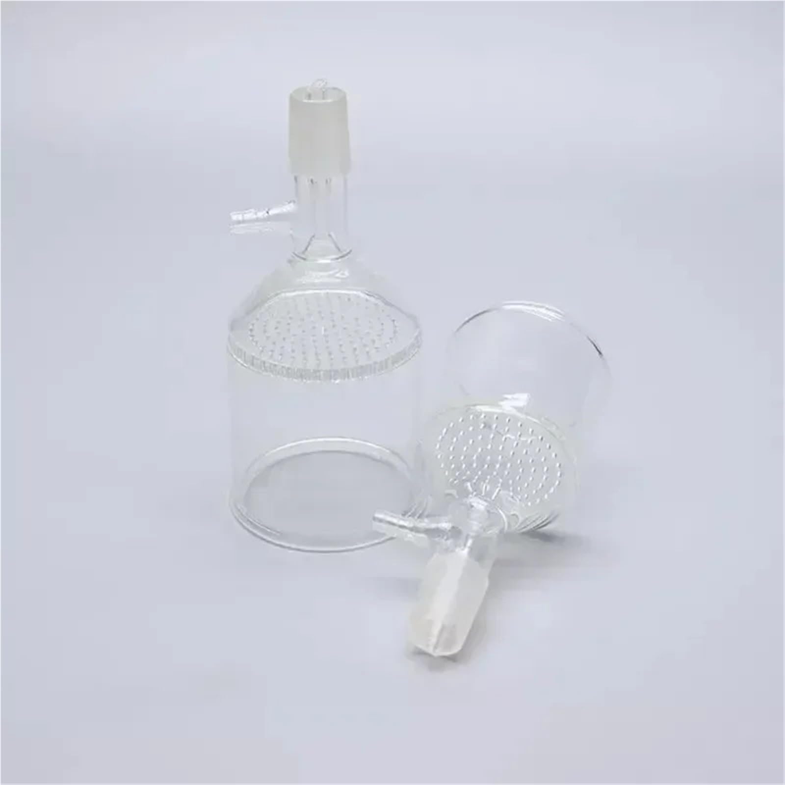 Szklany lejek do filtra ssącego, 35 ml/60 ml/100 ml/150 ml/250 ml/500 ml/1000 ml, numer 24, z płytą filtracyjną i szklanym otworem, narzędzia laboratoryjne (250 ml)