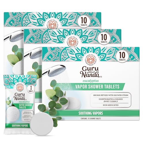 GuruNanda Eucalyptus Vapor Shower Tablets