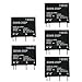 Lexiesxue 5pcs G3MB-202P G3MB 202P DC-AC PCB SSR In 5V DC Out 240V AC 2A Solid State Relay Module For Arduino