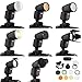Godox AK-R1 Accessories Kit for Godox V1 Godox V1 Pro Godox AD100 Pro Godox V100 Round Head Flash and Godox H200R Round Flash Head to Godox AD200/Godox AD200 Pro/Godox AD200Pro II Pocket Flash
