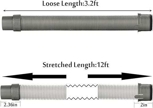 Miniatura 3 de Reemplazo de manguera para aspiradora Shark Navigator NV22 NV42 NV44 NV46 NV60 NV70 NV80 NV355 UV400 UV410 repuesto parte No.1114FC