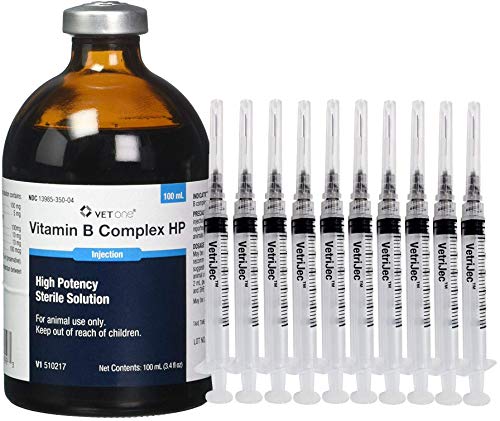Vet One Vitamin B Complex High Potency (Value Pack) for Goats, Cattle, Swine
