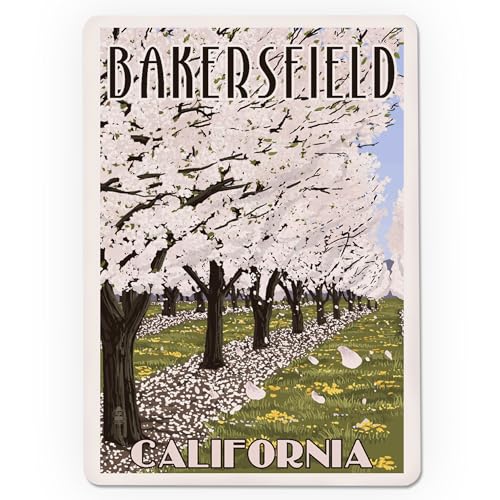 Bakersfield California Almond Orchard naipes póker 52 pzas miniatura 3