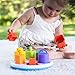 Fat Brain Toys Plugzy - Fine Motor Shape-Learning Sensory Toy, Babies & Toddlers