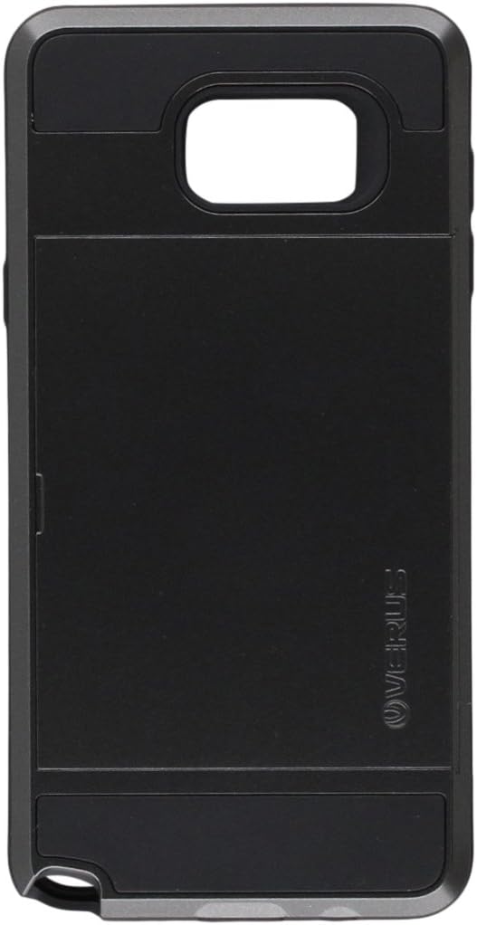 Galaxy Note 5 Case, Verus [Damda Slide][Dark Silver] - [Wallet Card Slot][Heavy Duty Protection] For Samsung Note 5