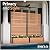 6ft H x 3.8ft W x 1ft L (1 Screen w/Planter) Freestanding Enclo Florence Cedar Color Patio Privacy Screen with Planter Box, Privacy Planters for Patio, Privacy Wall Outdoor Privacy Screen, EC18024