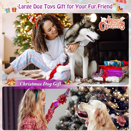 Image of Jeefome Dog Chew Toys for Aggressive Chewers: Puppy Teeth Chew Toy -Indestructible Dog Toys for Small Meduium Large Breed