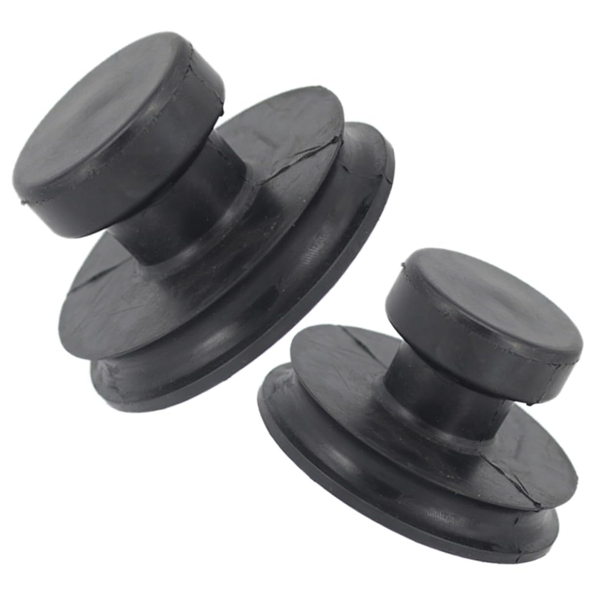 Lot de 2 ventouses en caoutchouc pour bols chantants - 40 mm - 60 mm - Ventouses stables pour bol chantant tibétain - et détente