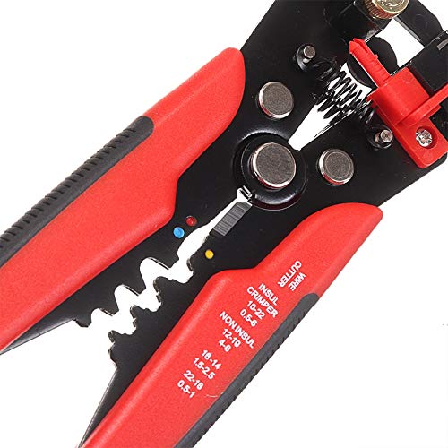 1 Set Arancione Isolamento Elettricista Penna Cacciavite Kit Multifunzionale Automatico Wire Stripper Pinza Strumenti