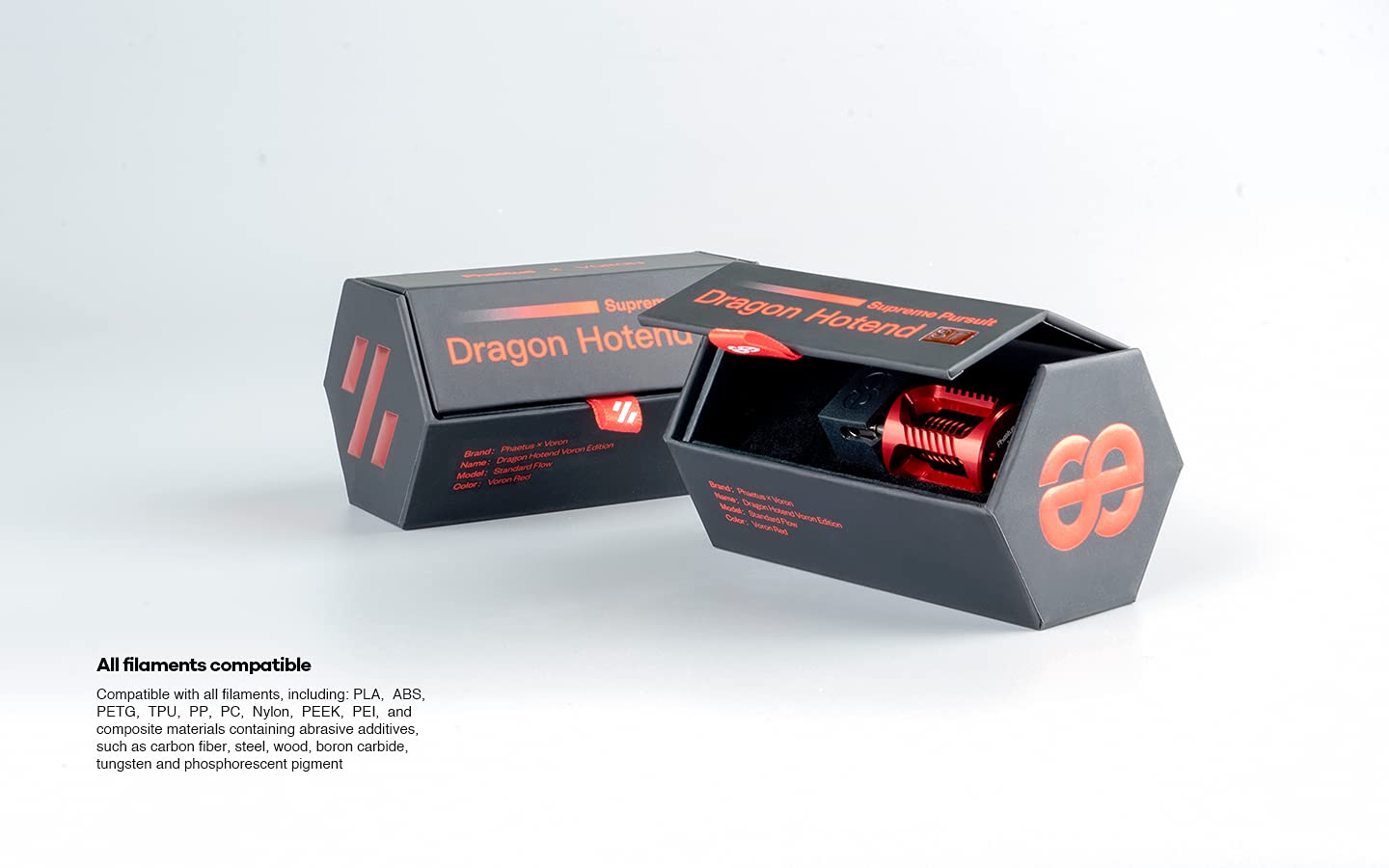 Phaetus x Voron Dragon HF Hot-End, 6973090161316