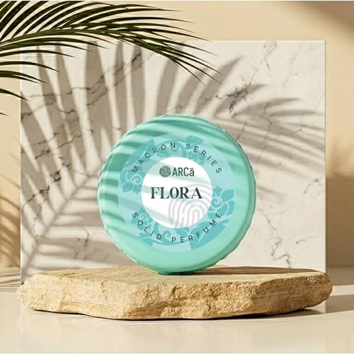 Image of ARCa Flora Solid Perfume for Women | Solid Perfume for Girls | Strong & Long Lasting Pocket Perfume For Women | Travel Friendly Daily Wear Fragrance | Alcohol Free Solid Scent