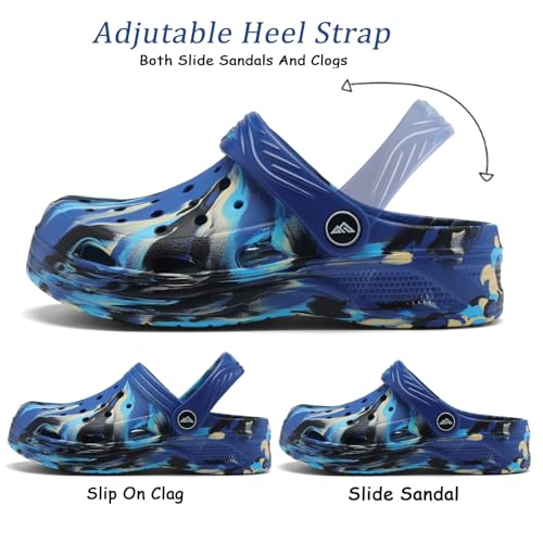 Image of Boys Girls Camo Graphic Clog Beach Shoes Sandals(Littele Kid /Big Kid)