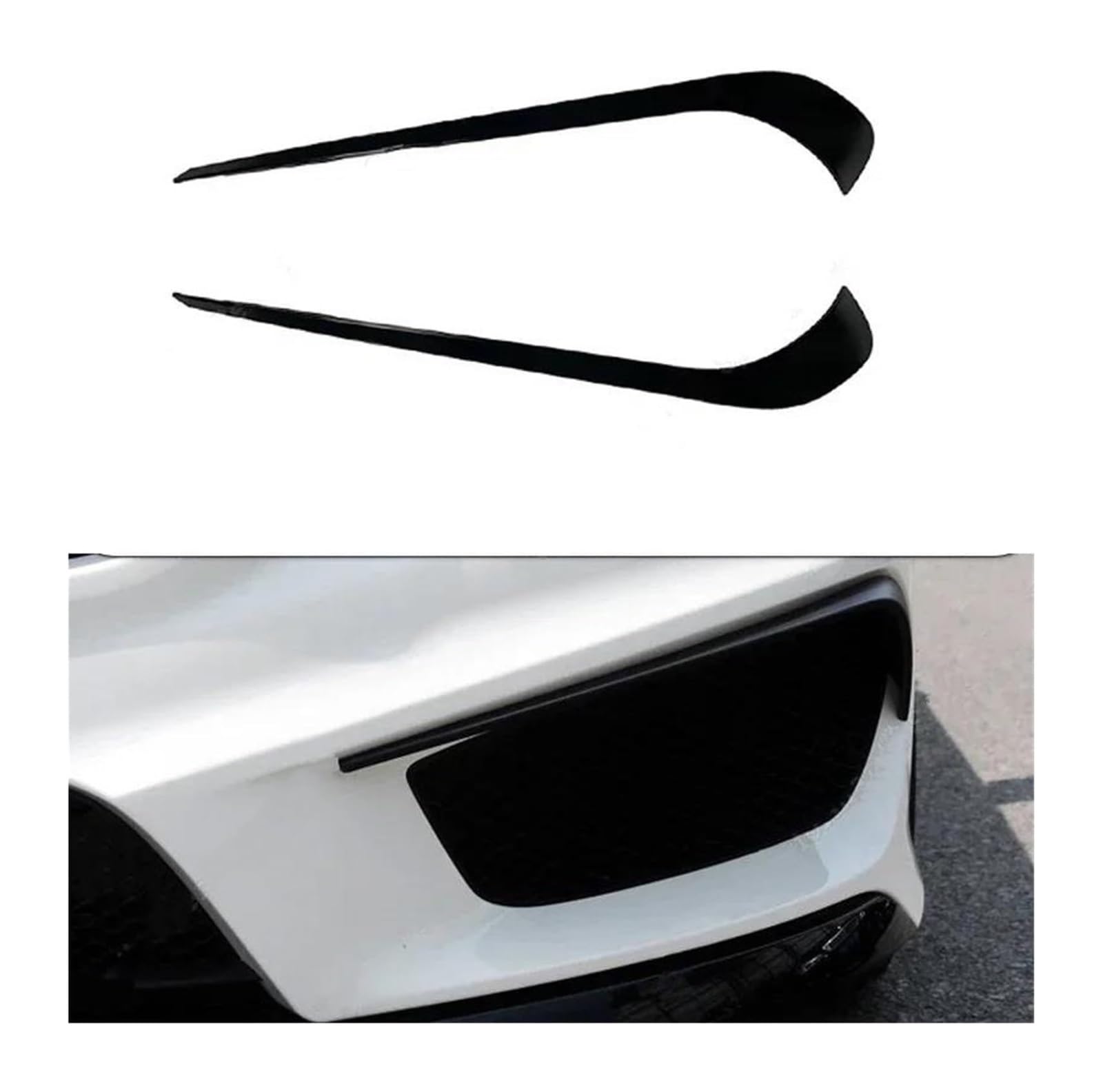 Front Lippe Für Benz Für CLA Klasse W117 C117 Für CLA45 Für CLA200 220 250 Für AMG 2013-2015 Spoiler Front Stoßstange Air Vent Outlet Abdeckung Trim Splitter