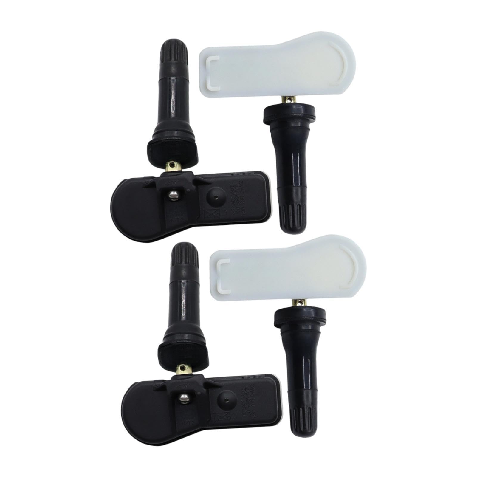Juego de 4 Sensores de Presión de Neumáticos, Fácil Instalación, Material Metálico, Número de Pieza 9811536380, para Conductores Y Talleres M