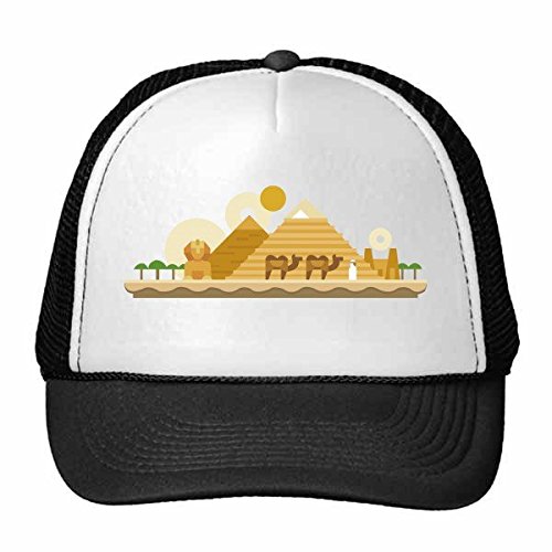 Gorra de béisbol para niños ajustable de nylon fresco que no suda con Egipto