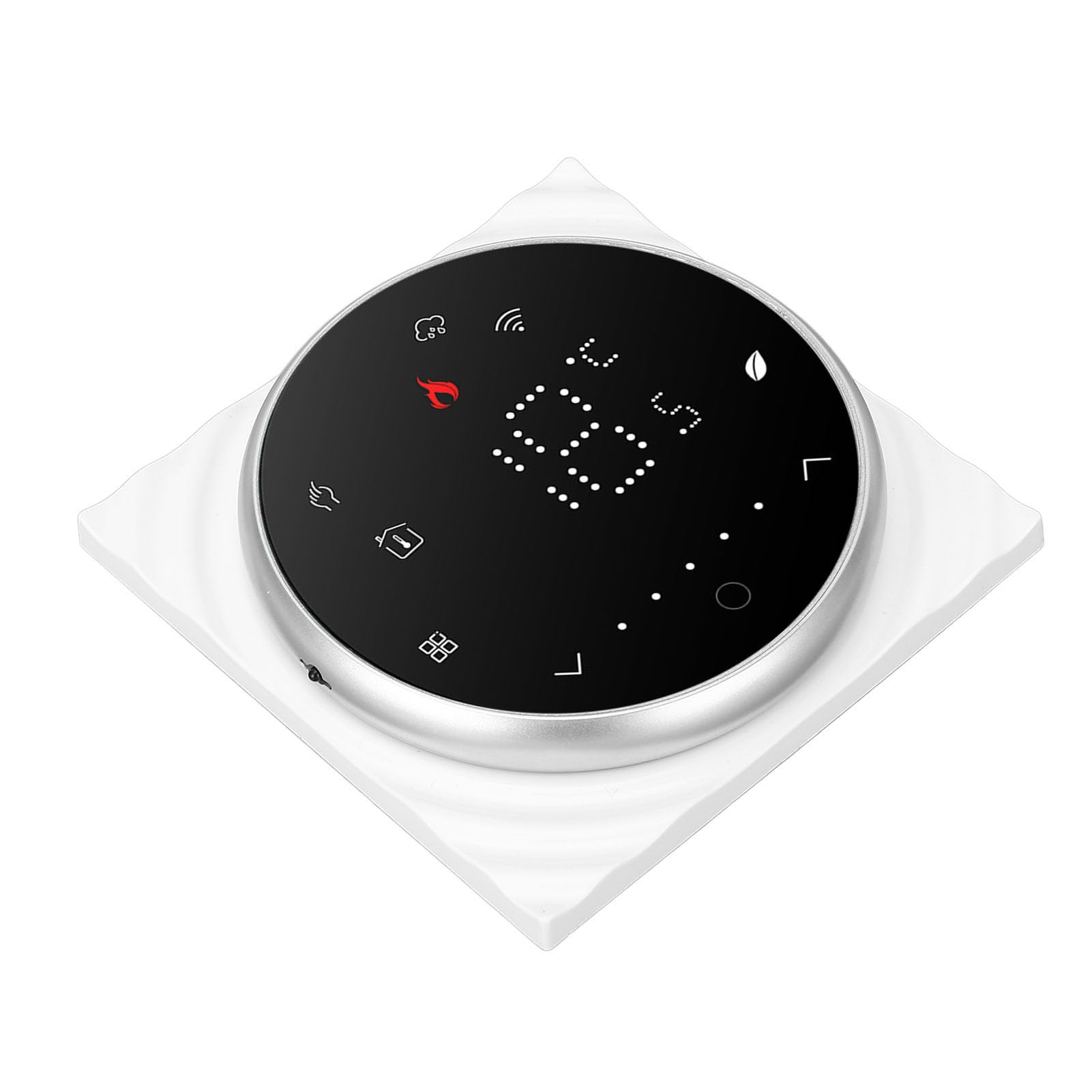 KIMISS WLAN-Thermostat für zu Hause – Programmierbarer Digitaler Thermostat mit Präziser Touchscreen-Steuerung – Energieeffizientes Temperaturmanagement (White)