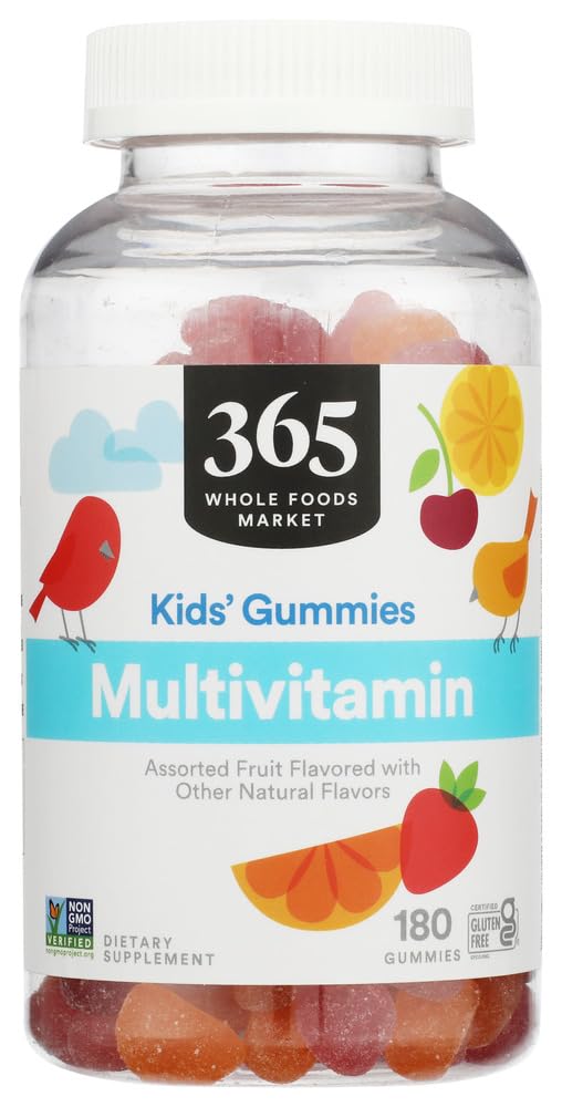 365 by Whole Foods Market, Children's Gummy Multivitamin 180 Count, 180 Count