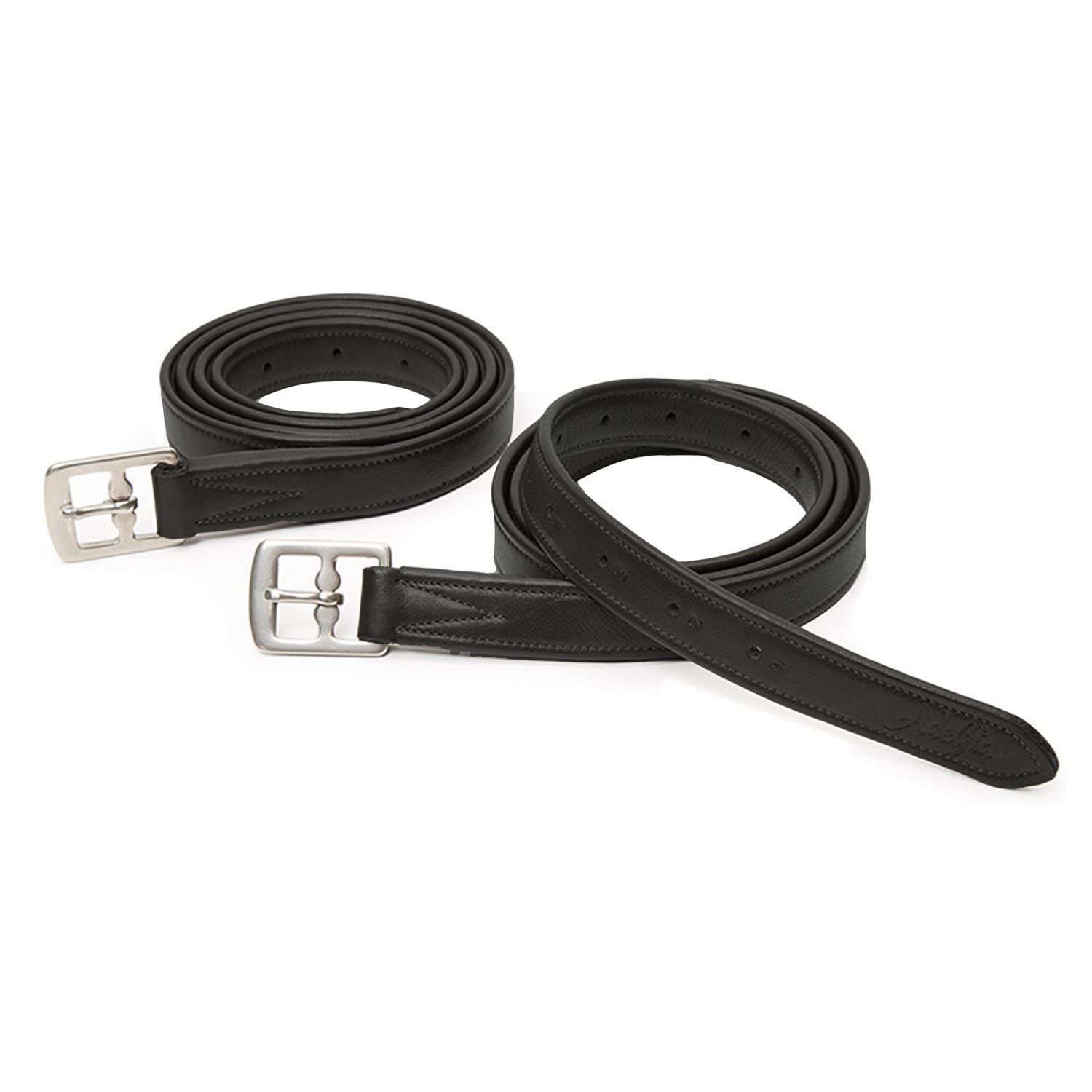 Shires Adelfia Stirrup Leathers Black 61 Inch