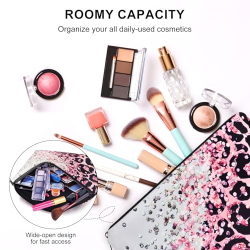 Small Makeup Bag, Mini Makeup Pouch, Cute Cosmetic Bag for Women, Toiletry Bags, Make Up Brush Skincare Organizer, Pouches for Travel Accessories4