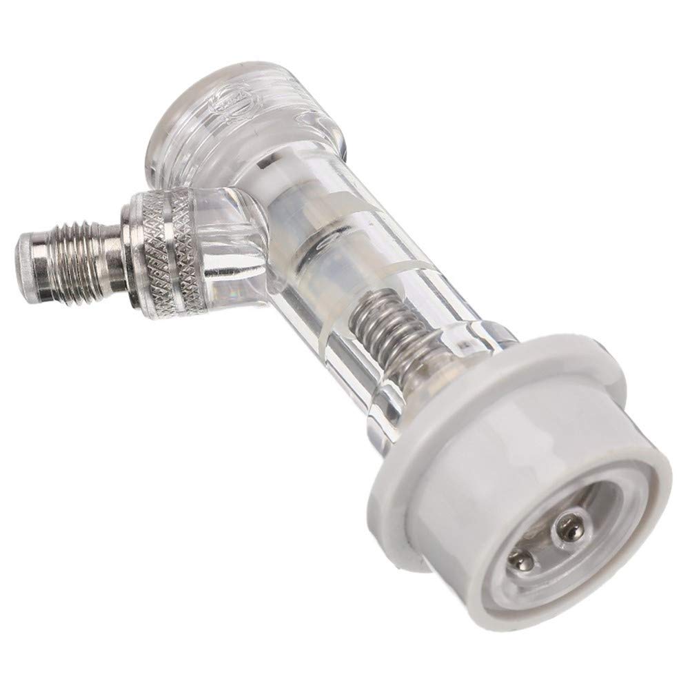 BaLさん SENMIAO-Valve Plastic 1/4 Inch Mfl Thread Check Valve with Ball
