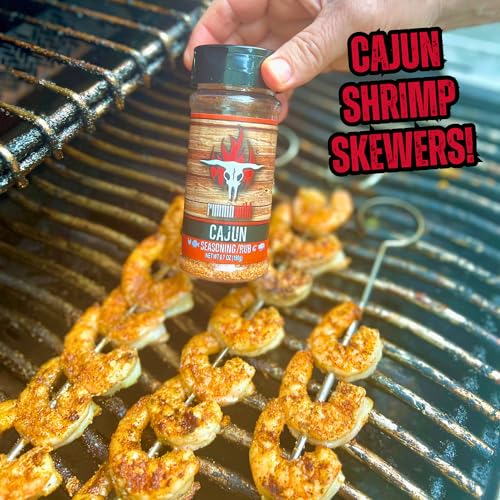 Image of Gourmet Cajun Seasoning | No Artificial Flavors, No MSG added | Premium Cajun Rub for Chicken, Fish, Shrimp and Pork | Runnin Wild Foods, 6.7 ounces