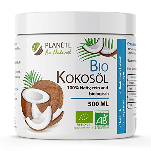 Bio - Kokosöl - 1. Kaltpressung - 500ml Cover
