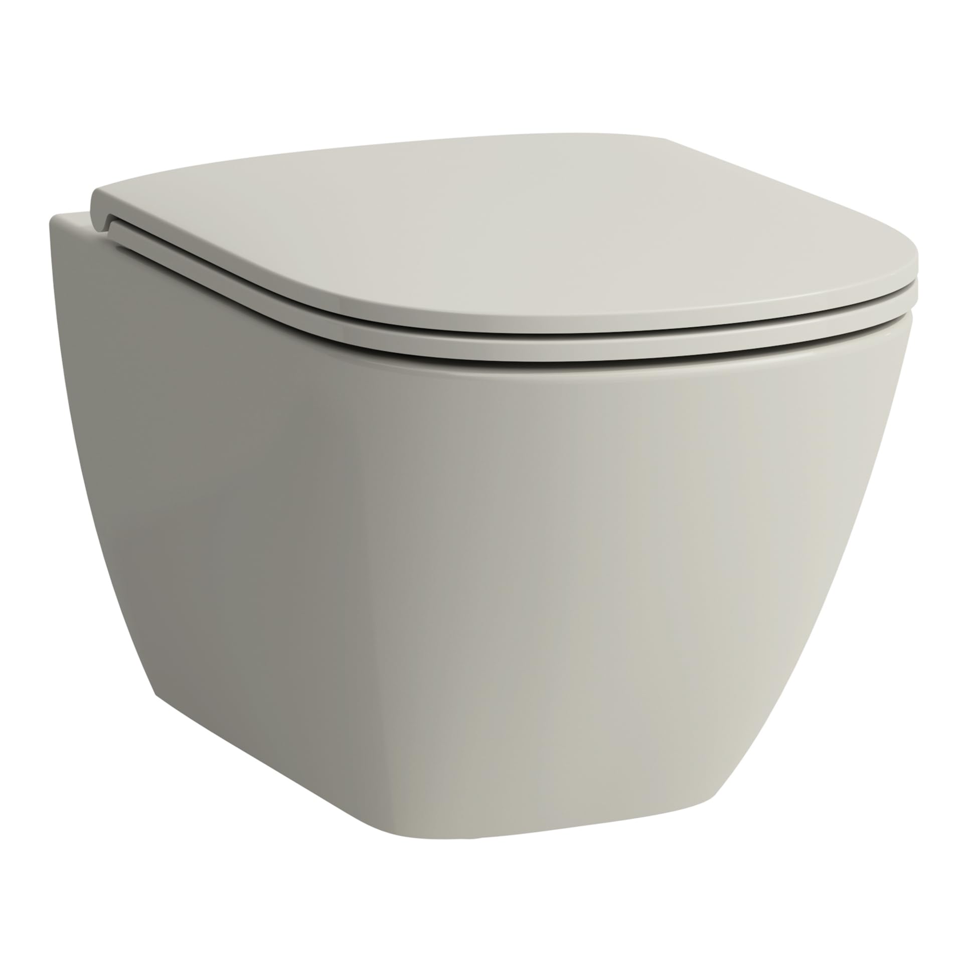 Inodoro suspendido Laufen Lua Advanced, 520x360x345mm, H8200800490001, Color: pergamon