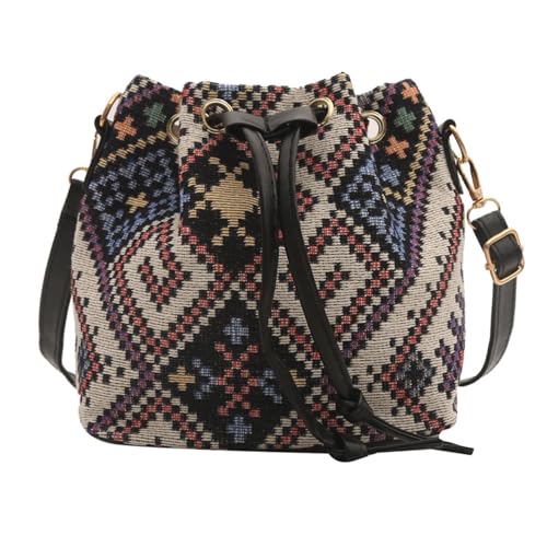 Greabuy Bolsos de hombro para mujer, bolso de hombro estilo étnico, bolso cruzado para viajes, bolsa de compras diaria, bolso de mano para mujer, Estilo 06