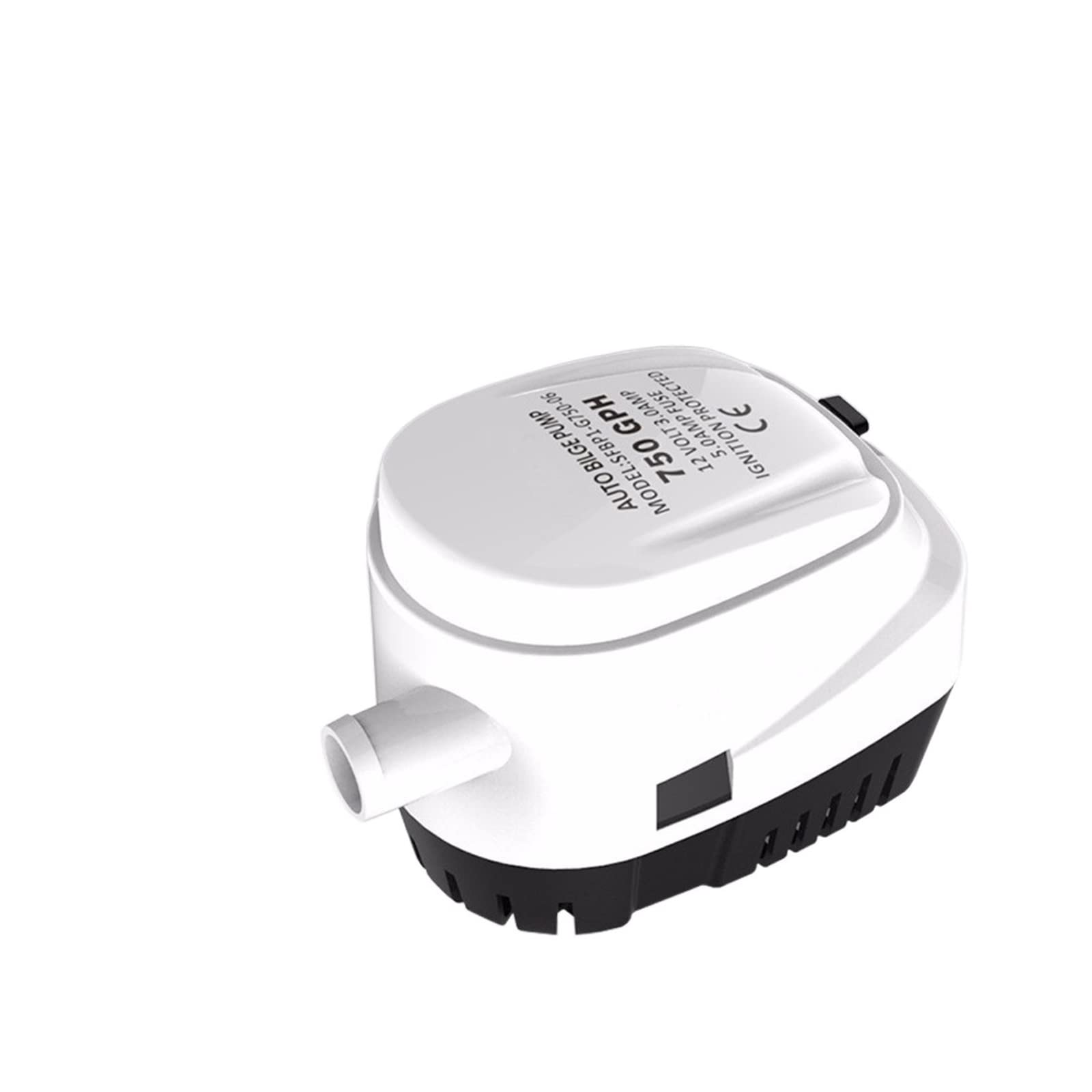 Merhovo 750 12V Water Pump, 750Gph 1100Gph Automatic Boat Bilge Pump 12V 24V Auto Dc Submersible Electric Water Small 12 V Volt 750/1100 Gph(750 12V)