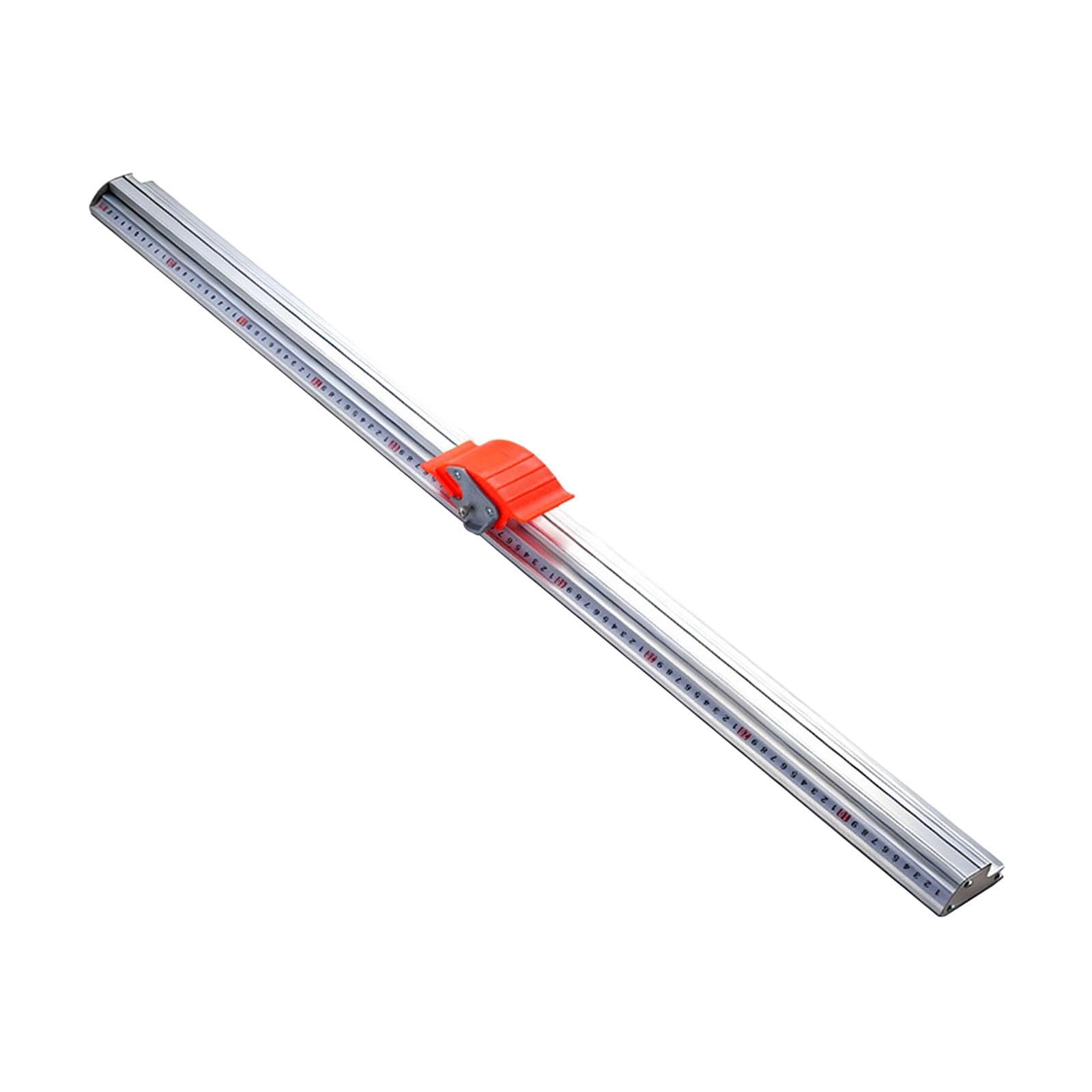 Colcolo Manuelles Schneidelineal, Schneidepositionierungslineal, praktischer manueller Papierschneider aus Aluminium für PVC-Fotopapier, 100cm