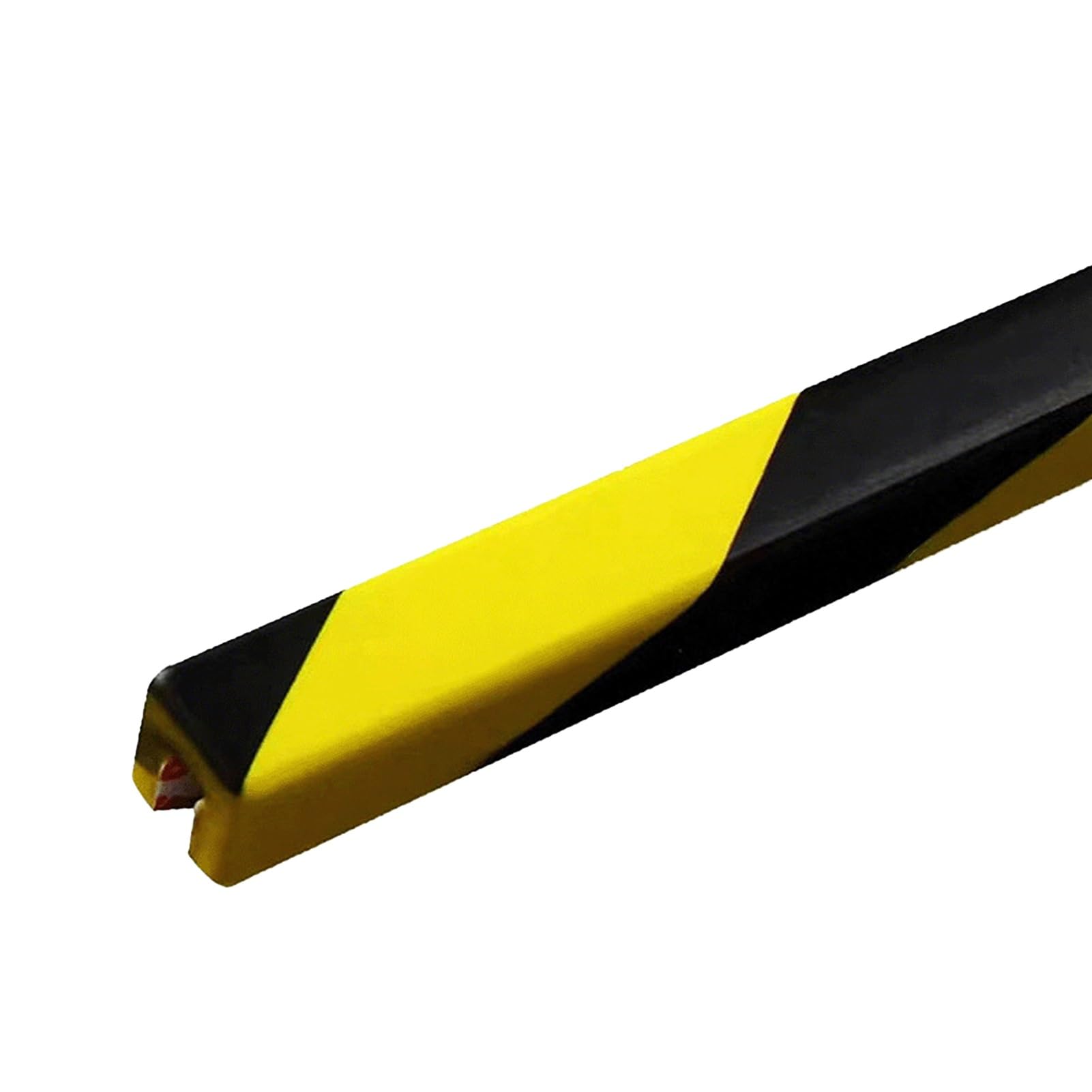 Protector de espuma de alta visibilidad de 39 pulgadas, protectores de esquina con rayas negras y amarillas, 2 protectores de esquina seguros industriales
