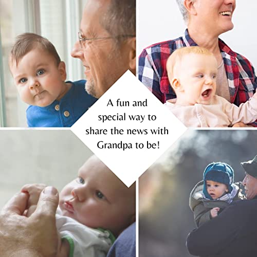 Image of Grandpa Pregnancy Announcement Lottery Ticket Scratch Off Card,Grandpa Baby Announcement Gift and Pregnancy Reveal, Baby Surprise Scratchers, Grandparents Baby Announcement, Hello Grandpa