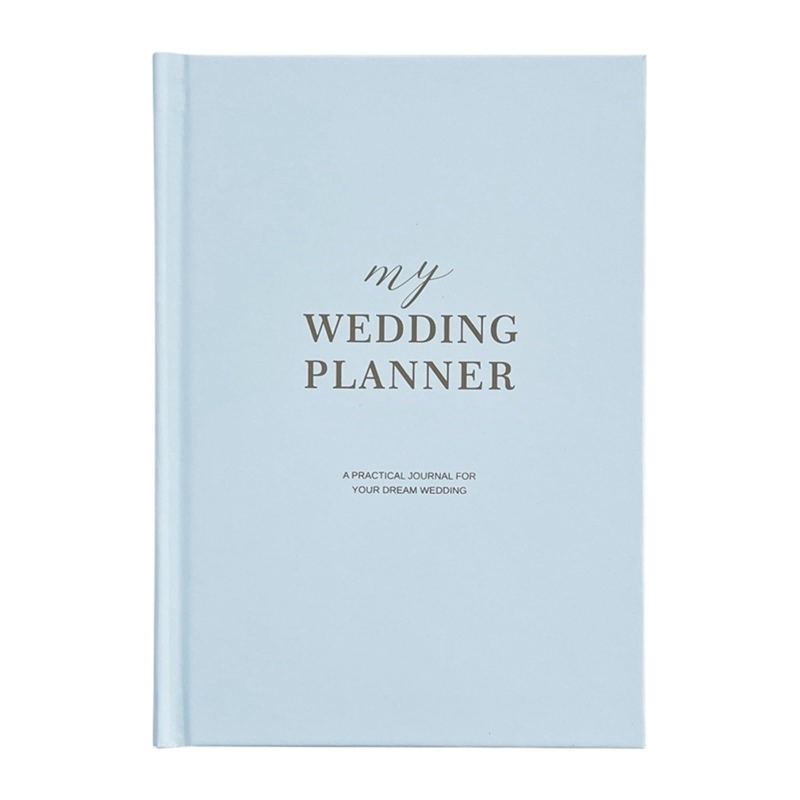 Hochzeitsplanerbuch und -organizer – Das komplette Brautplanungsjournal for verlobte Paare A5-Hardcover-Notizbuch für Euren