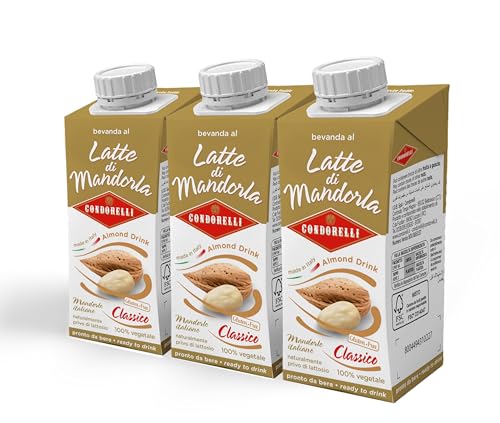 TRIS BRIK LATTE DI MANDORLA: 3x200 ML.