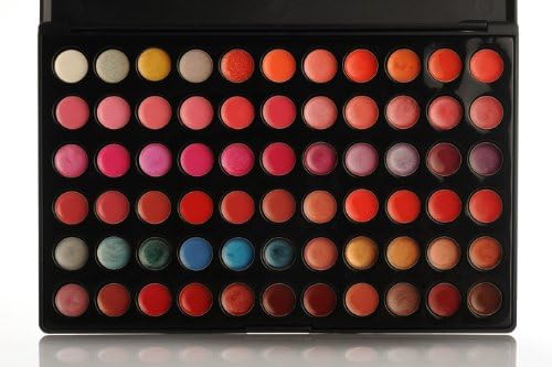 BH Cosmetics Lip Gloss Palette, 66 Color